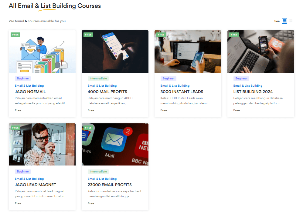 Email Marketing & List Building